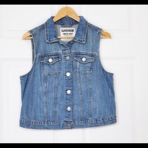 Denim Vest women’s Sz L